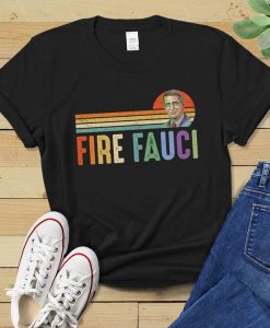 Fire Fauci vintage t shirt RJ22