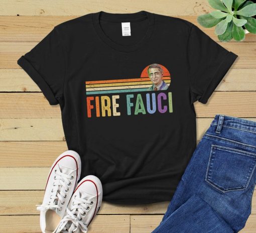 Fire Fauci vintage t shirt RJ22