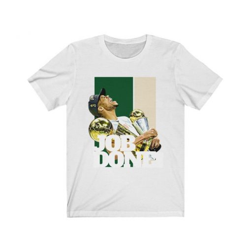 Giannis Antetokounmpo Milwaukee Bucks Championship Job Done t shirt