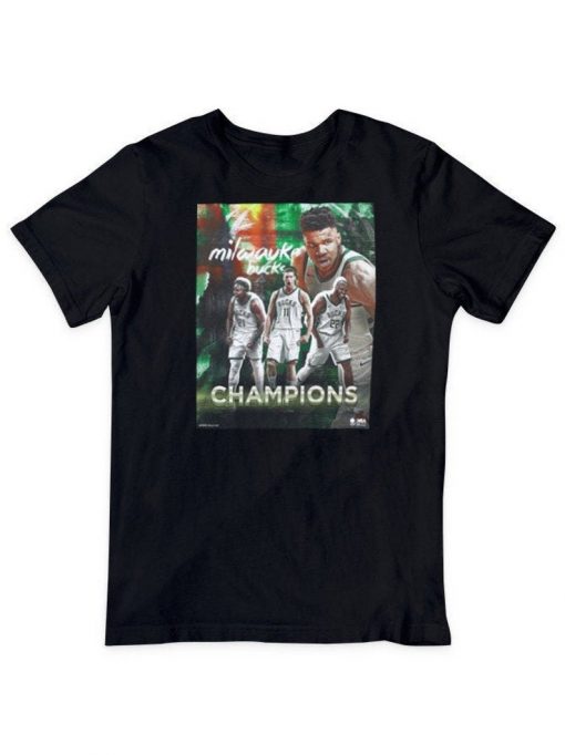 Giannis Antetokounmpo NBA Finals Championship t shirt