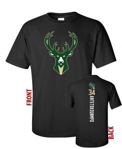 Milwaukee Bucks Giannis Antetokounmpo t shirt