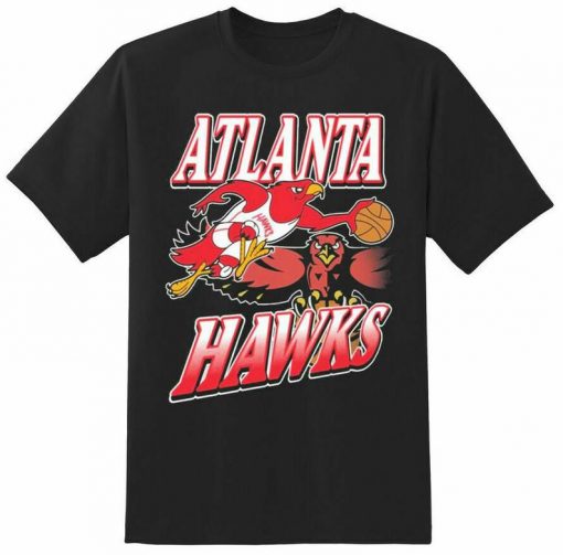 NBA Basketball Team Atlanta Hawks T-Shirt RJ22