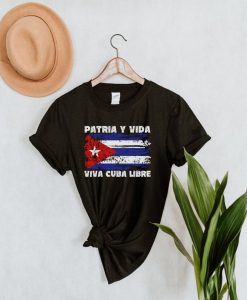 Patria Y Vida Viva Cuba Libre t shirt RJ22