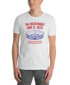 Retro 10 Cent Beer Night Cleveland Baseball fan t shirt RJ22