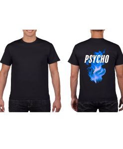 Santan dave Psycho back print t shirt