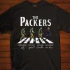 The Packers Walking Abbey Road Signatures T-Shirt