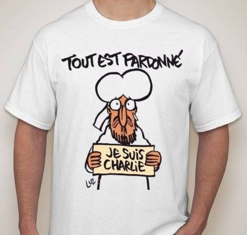 Toutest Pardonne Charlie Hebdo t shirt