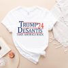 Trump DeSantis 2024 Take America Back MAGA t shirt RJ22