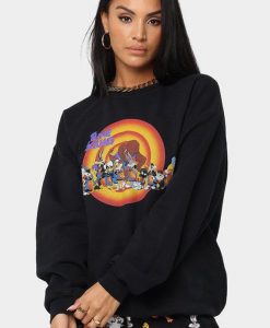 Vintage NBA Squad Line Up Space Jam sweatshirt