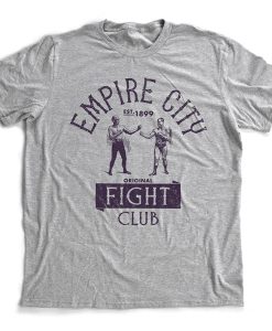 FIGHT CLUB Empire City — funny sarcastic 'vintage fiction' retro t shirt