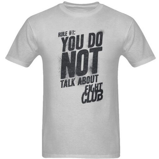 Fight Club First Rule t shirt