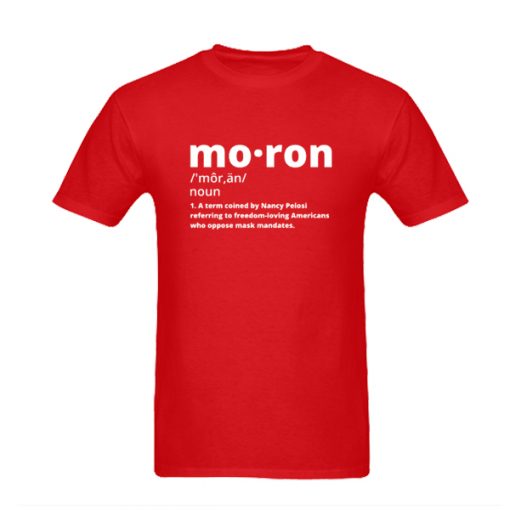 Kevin McCarthy campaign selling T-shirts with 'moron'