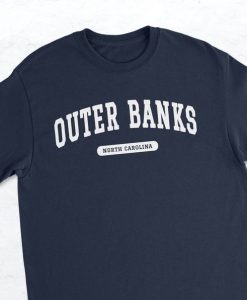 Outer Banks North Carolina College Style t shirt