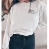 Pro Choice, A Woman's Body is her Own Business sweatshirt