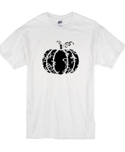 Floral Pumpkin t shirt