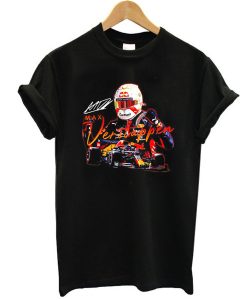 F1 Max Verstappen signature t shirt