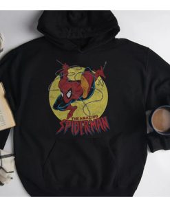 Marvel The Amazing Spider-Man Vintage Jump Logo hoodie
