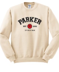Parker Est 2001 Sweatshirt, Spider Man sweatshirt