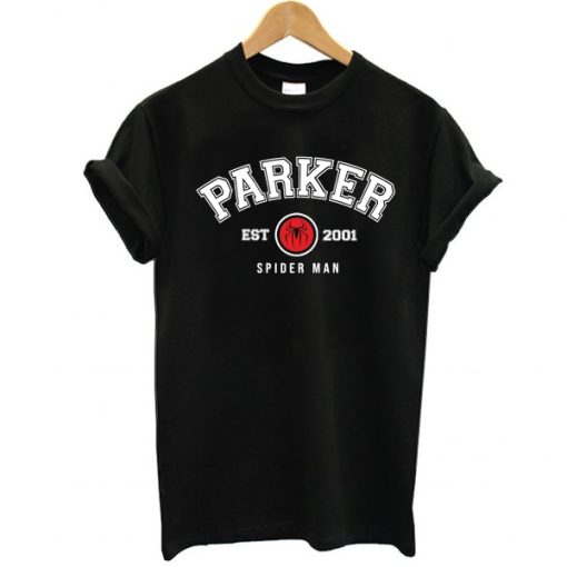 Parker Est 2001 t shirt, Spider Man t shirt