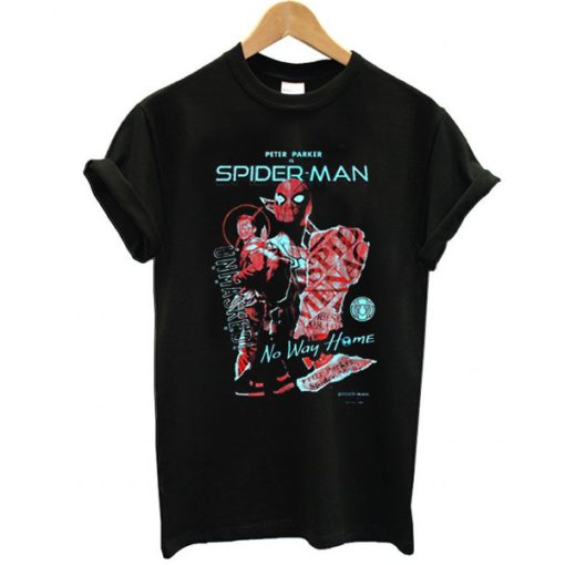 Peter Parker Spider-Man Unmasked No Way Home t shirt