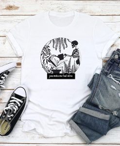 Plant Lover t shirt, Skelton Tee, Nerdy T-Shirt