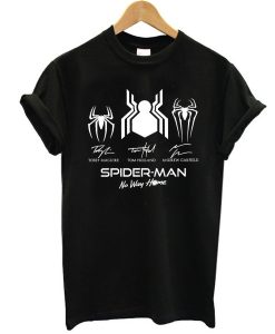 Spider Man No Way Home Signature t shirt