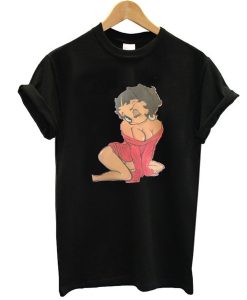 Betty Boop Sexy Playboy Pose t shirt RJ22