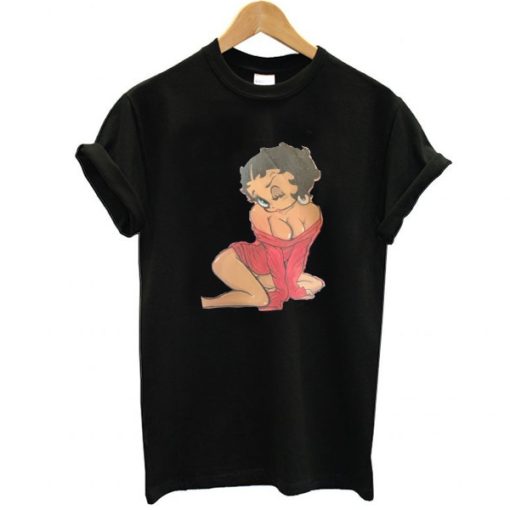 Betty Boop Sexy Playboy Pose t shirt RJ22