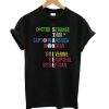 Stan Lee Avengers Team Names t shirt