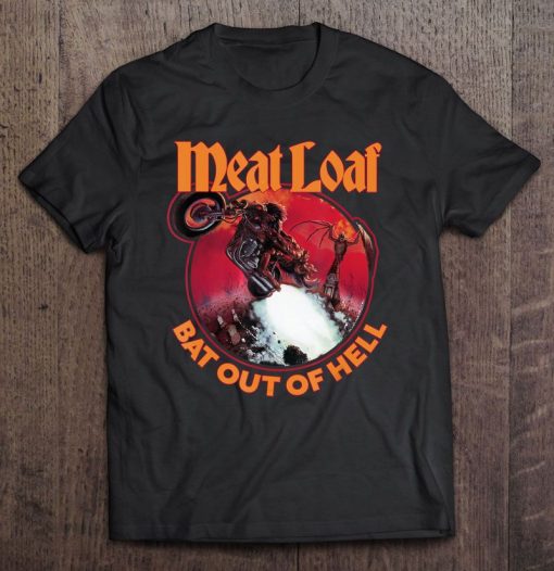 Meat Loaf Bat Out Of Hell t shirt