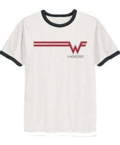 Weezer Logo Ringer t shirt