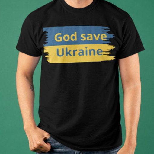 God save Ukraine t shirt