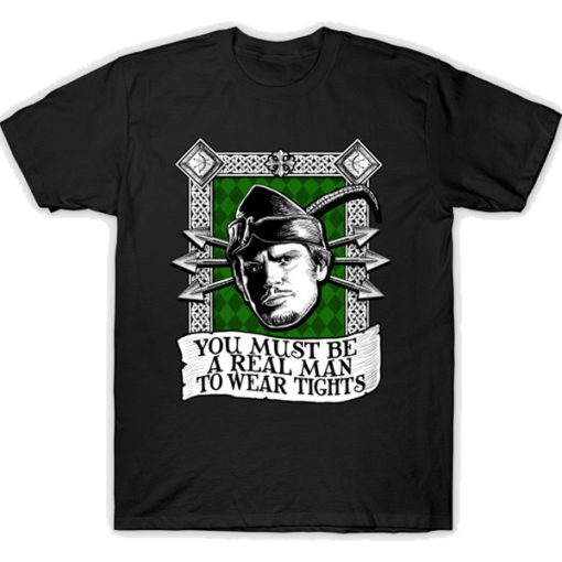 Man in Tights - Robin Hood t shirt