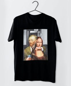 Men Gunner Mona Lisa t shirt