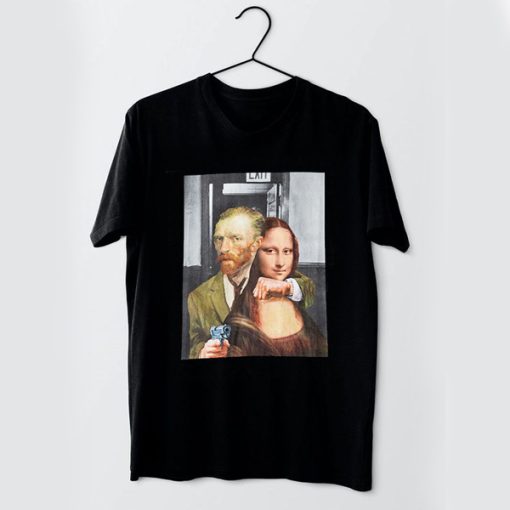 Men Gunner Mona Lisa t shirt