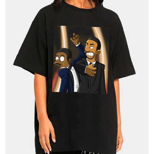 Will Smith Slaps Chris Rock On Oscars 2022 Meme t shirt