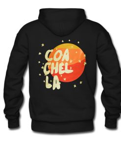 Coachella Merchandise hoodie back