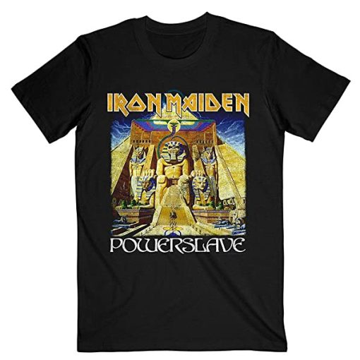 Iron Maiden Powerslave World Slavery Tour t shirt RJ22