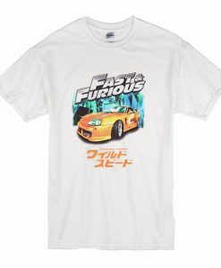 Fast And Furious Japanese t shirt