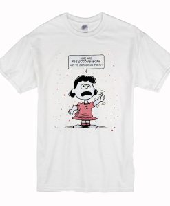 LUCY VAN PELT Peanuts Gang t shirt
