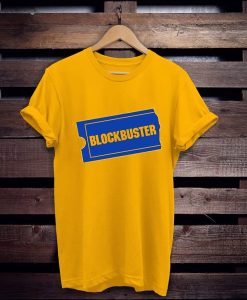 Blockbuster Vintage Retro Old School Logo t shirt