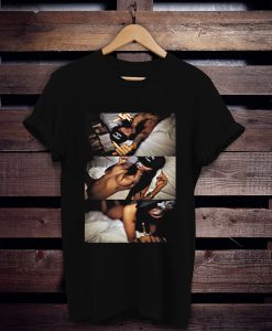 Sexy Girl Smoking Tattoo t shirt