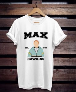 Stranger Things season 4 Characters Max t shirt