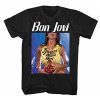 Bon Jovi Slippery When Wet Album Black t shirt