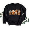 Coffee Lover sweatshirt, Halloween Pumpkin Latte, Thanksgiving sweatshirt