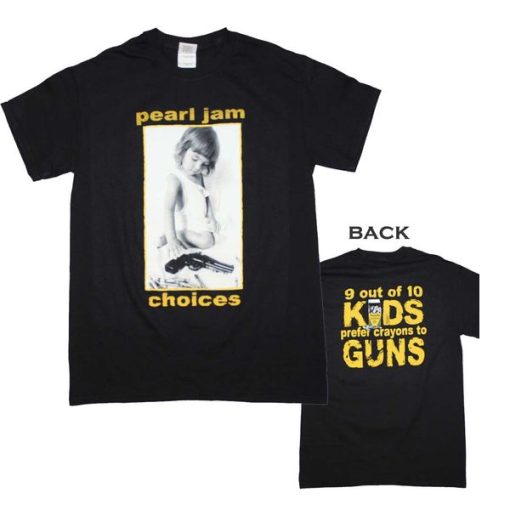 Pearl Jam Featuring Choices t shirt