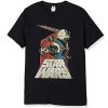 Star Wars Men's Retro Graphic t shirt