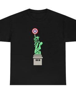 Statue of Liberty Captain America t shirt