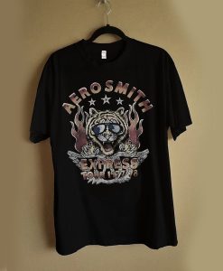 Aerosmith Express Tour 1977-1978 t shirt