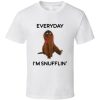 Everyday I'm Snufflin' Tee, Funny Snuffleupagus Sesame Street t shirt